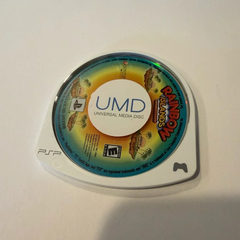 Rainbow Islands Evolution Sony PSP UMD Game Disc Only Original